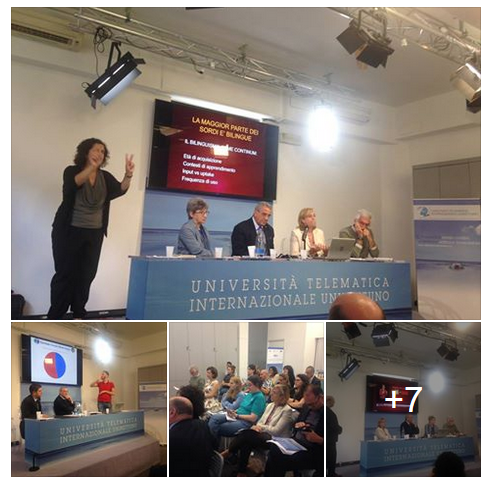 A collage of photos taken during the workshop, hosted by UNINETTUNO University and organized by Effebi Association. Full photos are accessible on ISOLearn Facebook Page
