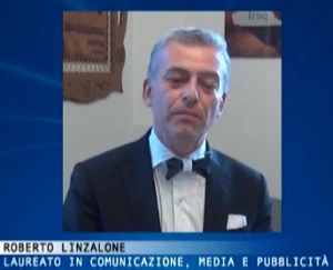 10 Dicembre 2014: Roberto Linzalone dopo la discussione della tesi di laurea in Economia e Gestione delle Imprese