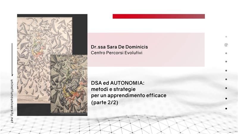 Seminario con la la Dr.ssa Sara De Dominicis