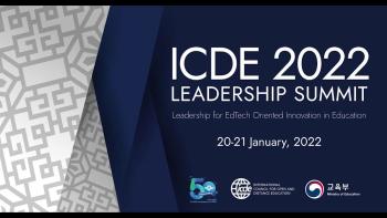 2022 - Conferenza ICDE 2022 Leadership Summit 2022 - Intervento Prof. Maria Amata Garito