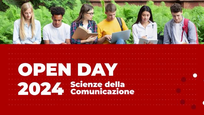 Open Day 2024 - Scienze della comunicazione